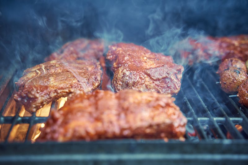 St. Louis spare ribs from 4 rivers smokehouse