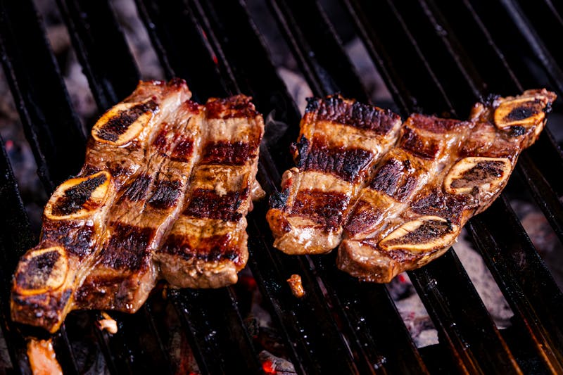 Smoked beef short ribs 4rivers BBQ smokehouse style